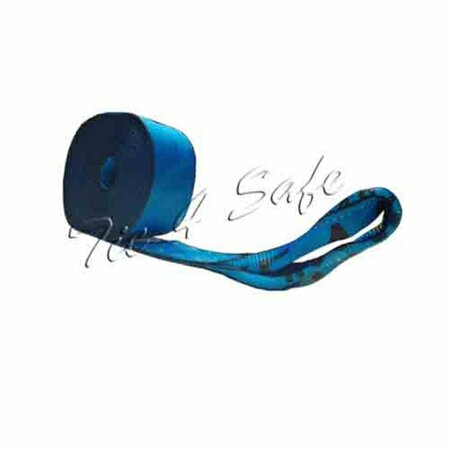 TIE 4 SAFE 4 in. x 30 ft. Winch Straps with Loop End - Blue, 10 Piece TI565192